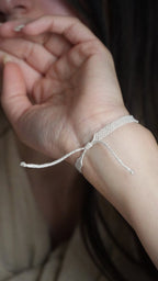 bracelet elfique grenat rouge réglable – Coton et Astrance
